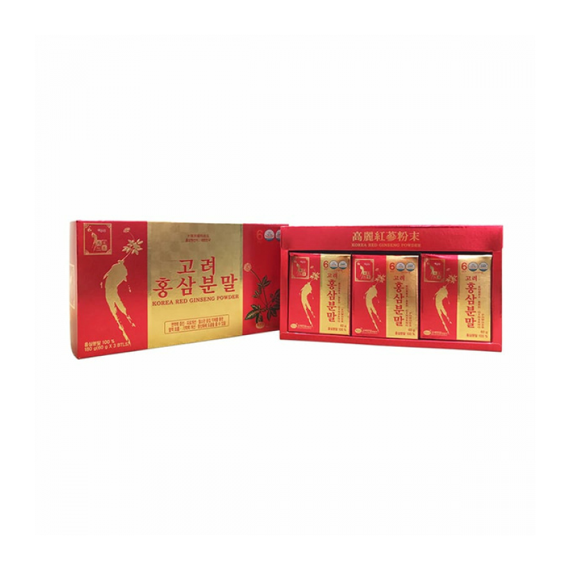 Bột Hồng Sâm KGS Korean Red Ginseng Powder (60g x 3 lọ)