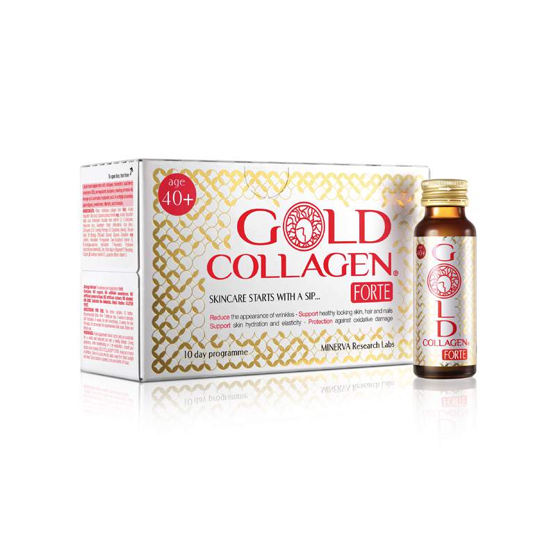 Nước Uống Gold Collagen Forte Chống Lão Hóa Da Cho Tuổi 40 Chính Hãng Mua Ở Đâu Tốt Nhất?