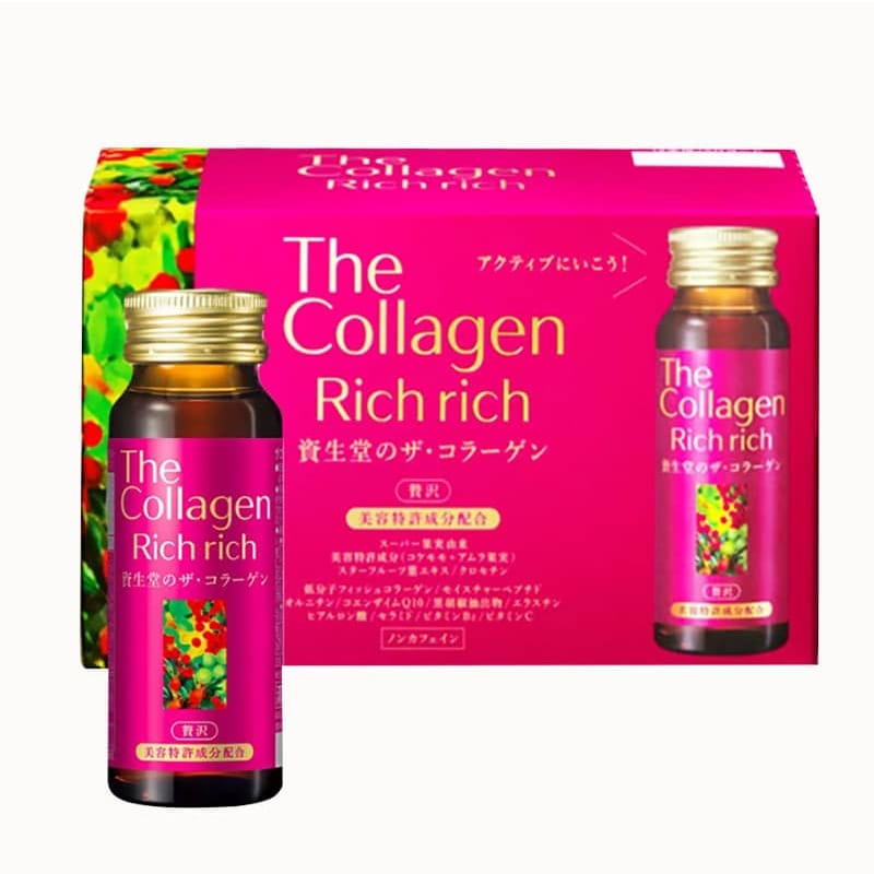 Nước Uống The Collagen Rich Rich Shiseido Nhật Bản Chính Hãng Giá Tốt Nhất